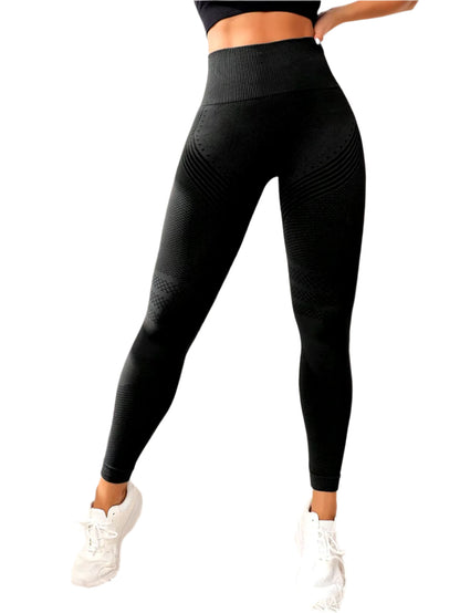 Sports Pants with Sexy Lines Lifting Buttocks Sports Tight Pants Women'S High Waisted Elastic Fitness Pants Running Yoga Pants