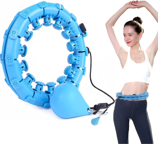 Adjustable Weighted Hula Hoop for Weight Loss - Lux Lane