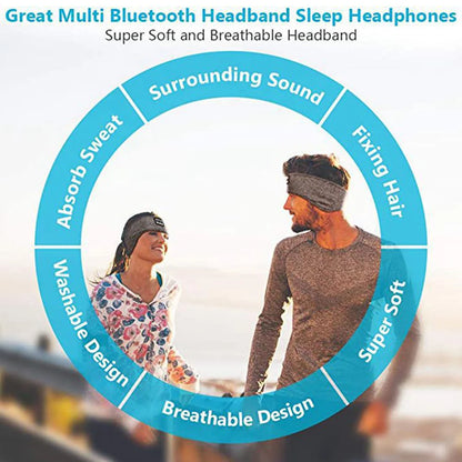 Sleeping Headband Bluetooth-Compatible Sports Wireless Headphones - Lux Lane