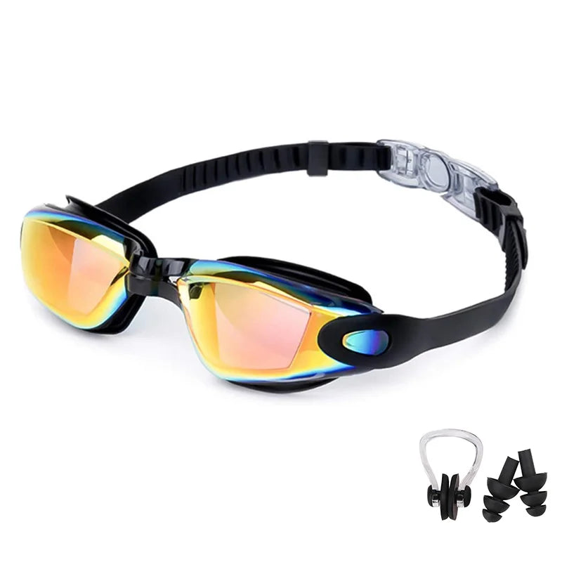 Swimming Goggles for Men, Women & Kids – Anti-Fog UV Protection, Waterproof - Lux Lane