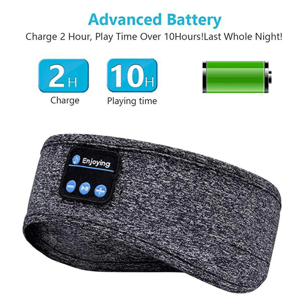 Sleeping Headband Bluetooth-Compatible Sports Wireless Headphones - Lux Lane