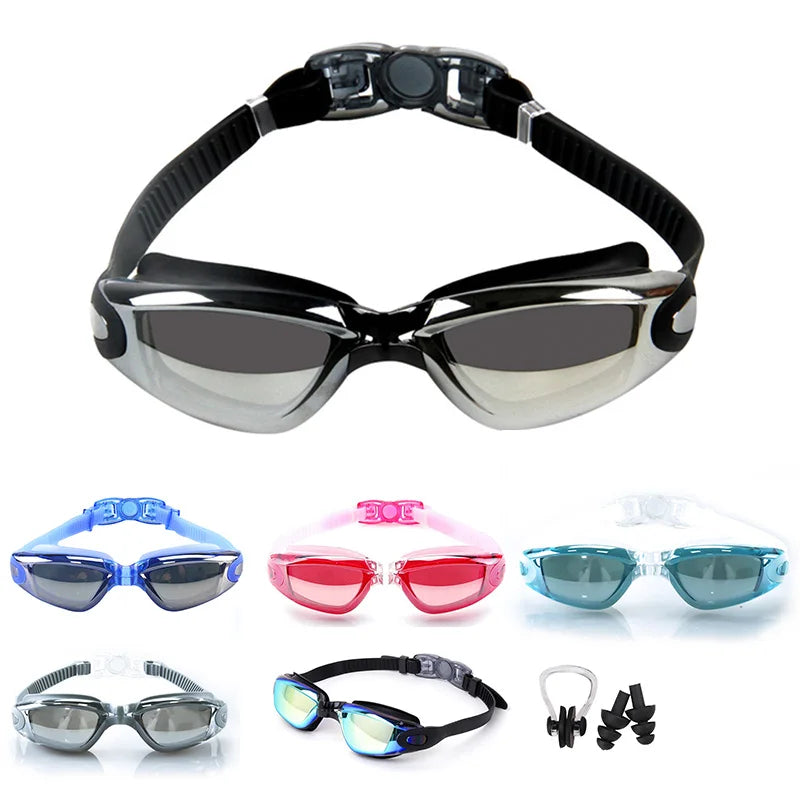 Swimming Goggles for Men, Women & Kids – Anti-Fog UV Protection, Waterproof - Lux Lane