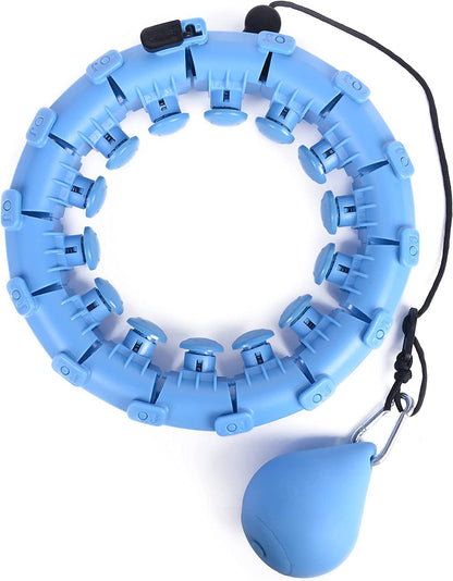 Adjustable Weighted Hula Hoop for Weight Loss - Lux Lane